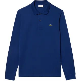 LACOSTE Herren Langärmliges Poloshirt - Blau