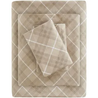 Sleep Philosophy True North Tiere/Hellbraunes Karomuster 168 x 229 cm + 50 x 75 cm