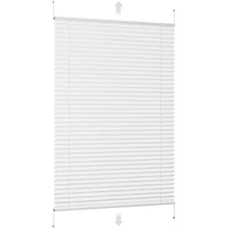 Sekey Plissee 60 x 130 cm Weiß