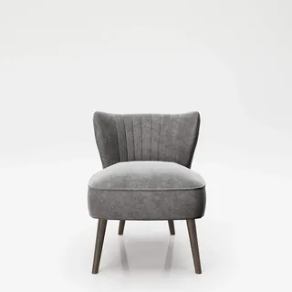 Playboy Holly Polyester 63 x 76 x 73 cm grau