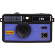 Kodak i60 Wiederverwendbare 35-mm-Filmkamera – Retro-Stil, fokussierfrei, integrierter Blitz, Drücken und Pop-Up-Blitz (sehr zeitlich)