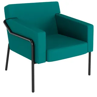 medso powered by paperflow Medso L Sessel 40,6 x 40,6 x 108 cm blau/schwarz