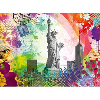 Ravensburger 17379 - Postkarte aus New York, 500 Teile