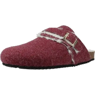 GEOX D BRIONIA B Slipper, DK Burgundy, 38