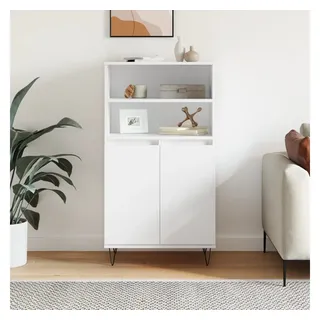 vidaXL Highboard 60 x 110 x 36 cm Weiß