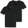 Herren T-Shirt T-Shirt 2PACK T-shirt 2er Pack schwarz