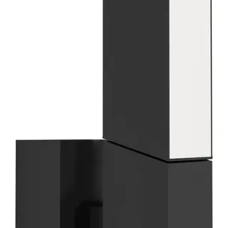 EGLO Außenwandleuchte Metall 6 x 31,5 x 9,5 cm 2x4,5W schwarz
