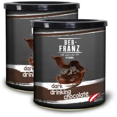Der-Franz Dunkle Trinkschokolade, 2 x 500 g