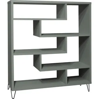 Mäusbacher Tetrix Aktenregal 130 x 43 x 143 cm Grün
