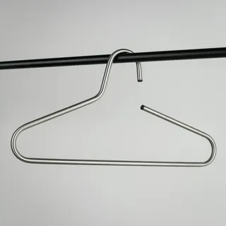 Spinder Kleiderbügel SPINDER DESIGN "Victorie", silber (edelstahlfarben), B:42cm H:21,5cm T:1cm, Metall, Kleiderbügel, Kleiderbügel, Breite 42 cm