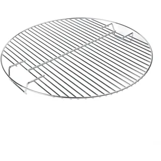 Edelstahl-Grillrost, rund, 44,5 cm, für Weber 7432 47 cm Holzkohle-Kugelgrill, Ersatzteil, Silber