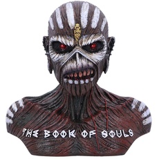 Nemesis Now Offizielles Lizenzprodukt Iron Maiden The Book of Souls Büste Box (klein), Braun, 11,5 cm