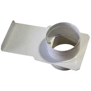 Zwischenstück 80mm mit Schieber ZWS 80S