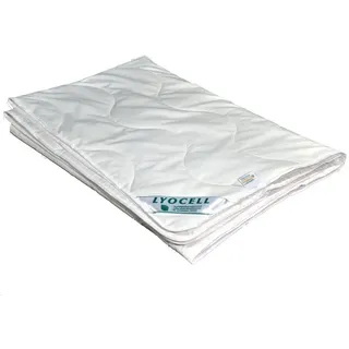 betten-traum-land betten-traum-land Sommerdecke, superleicht, 100 natürliche Lyocell-Tencel-Baumwolle, 155 x 220 cm