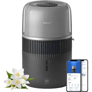 Philips HU5710/03 5000 Series 4.5L Luftbefeuchter Dunkelgrau (14,1 Watt, Raumgröße: 56 m2)