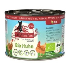 6 x 200 g Nr. 503 Pui bio catz finefood Bio Hrană umedă pentru pisici