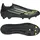 F50 League Laceless MG/Fg Herren Core Black/Iron Metallic/Lucid Lemon 46,5