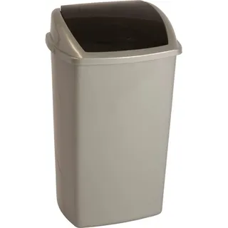 V-Part Papierkorb 50 l Grau