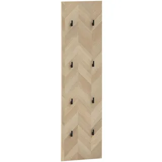 Schildmeyer Garderobenpaneel Piazza 30 cm Schwarz/Eiche