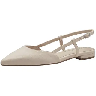 TAMARIS Sling Damen Vegan Elegant beige,EU 39
