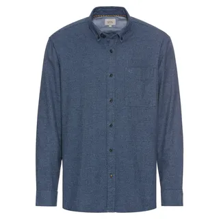 camel active Herren Karohemd Nachtblau, Menswear-M