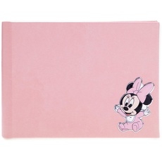 VALENTI & CO. Disney Baby - Minnie - Fotoalbum für Mädchen, Geschenkidee für Taufe, Geburt oder Geburtstag Mädchen