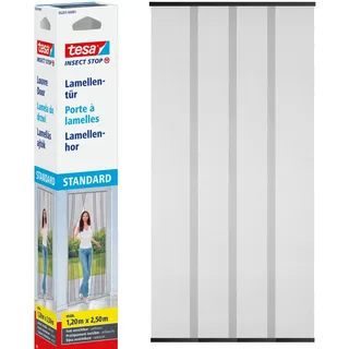 Tesa Insektenschutz-Tür 120 x 250 cm Schwarz
