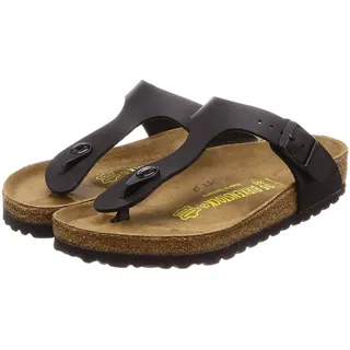 Birkenstock Gizeh Birko-Flor Lack schwarz lack 36