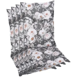 GO-DE Hochlehner Auflage 120 x 52 x 9 cm grau 4 St.