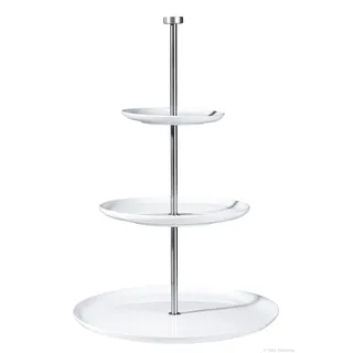 Asa Selection ASA Etagere 49 x 26,5 cm und 30 cm, Weiß