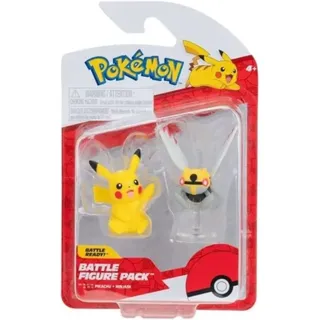 Pokémon Battle Figure Pack - Ninjask & Pikachu, offizielle detaillierte Figuren, je 5 cm