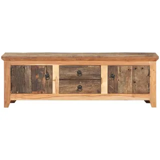 vidaXL TV-Schrank 120x30x40 cm Akazie und Recyceltes Massivholz - Braun