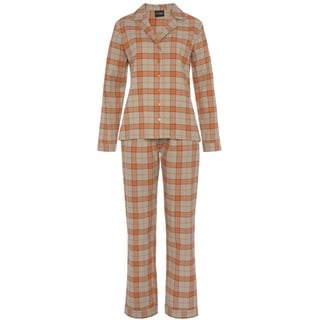 VIVANCE DREAMS Damen Pyjama orange Gr.32