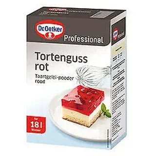 Dr.Oetker Tortenguß rot
