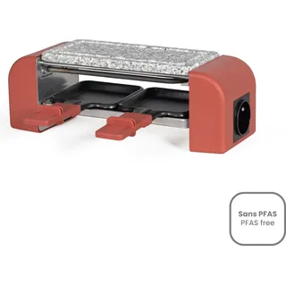 Raclette-grill für 2 personen, 450 w, rot - Livoo DOC310R