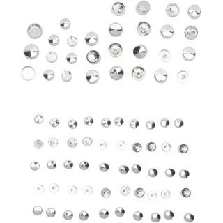 Drag Specialties Deluxe 352118 Schraubenabdeckungsset - Chrome - One Size