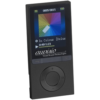 auvisio Mp4 Player: MP3-Player V3 mit UKW-Radio & E-Book-Reader, microSD, Bluetooth 4.1 (Mediaplayer, MP3 Player mit Lautsprecher, Sport Freizeit)