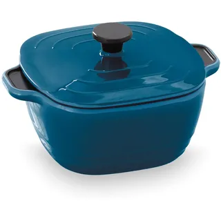 Lacor - 63202 - Mini Cocotte Serve Rot, Hochwertiges Melamin, 100% BPA-frei, 350 ml Fassungsvermögen, widerstandsfähig, hygienisch und leicht zu reinigen, spülmaschinenfest, graue Farbe