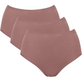 SLOGGI GO Daily Cotton Highwaist 3P, Cacao - S