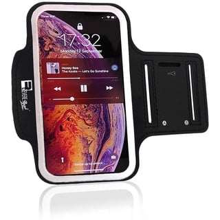 RevereSport iPhone 16/15/14/13/12 sportarmband. Armband Telefon Handy Case für Laufen, Workout, Joggen und Fitness (6.1)