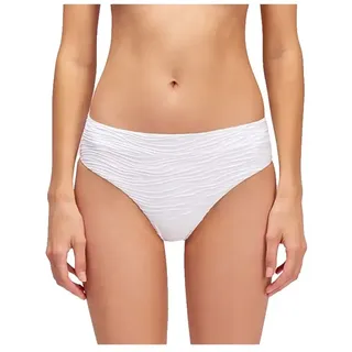 Sundek Boracay High Waist Brief Bikini-höschen - White - XS