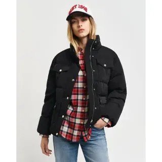 Gant für Damen. 4700340 Active Cloud Jacke schwarz (XS), Lässig, Recyceltes Polyester, Nachhaltig