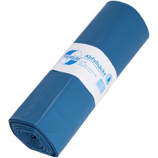 Bild Müllsäcke DEISS PREMIUM blau, 140 Liter, 20 Stück