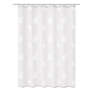KLEINE WOLKE Duschvorhang Kleine Wolke 180 x 200 cm weiß