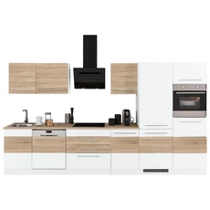 Bild von MÖBEL Küchenzeile »Trient«, mit E-Geräten, Breite 360 cm, weiß