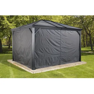 Sojag Seitenwand für Pavillon 4,23 m 1 Stück Dunkelgrau