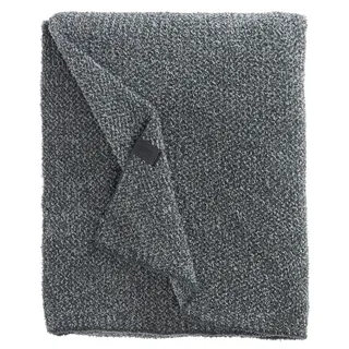 Schöner Wohnen SCHÖNER WOHNEN-Kollektion Kuscheldecke Vivid 130 x 170 cm Polyester Grau Anthrazit
