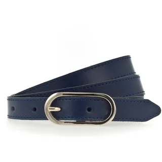 TAMARIS Damengürtel Leder 2 cm blau 115