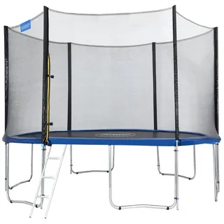 monzana Trampolin Ø427cm inkl. Sicherheitsnetz TÜV SÜD GS