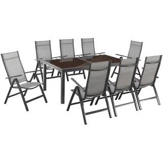 Merxx Amalfi Set 9-tlg. Grau